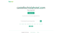 Desktop Screenshot of castellochiolahotel.com
